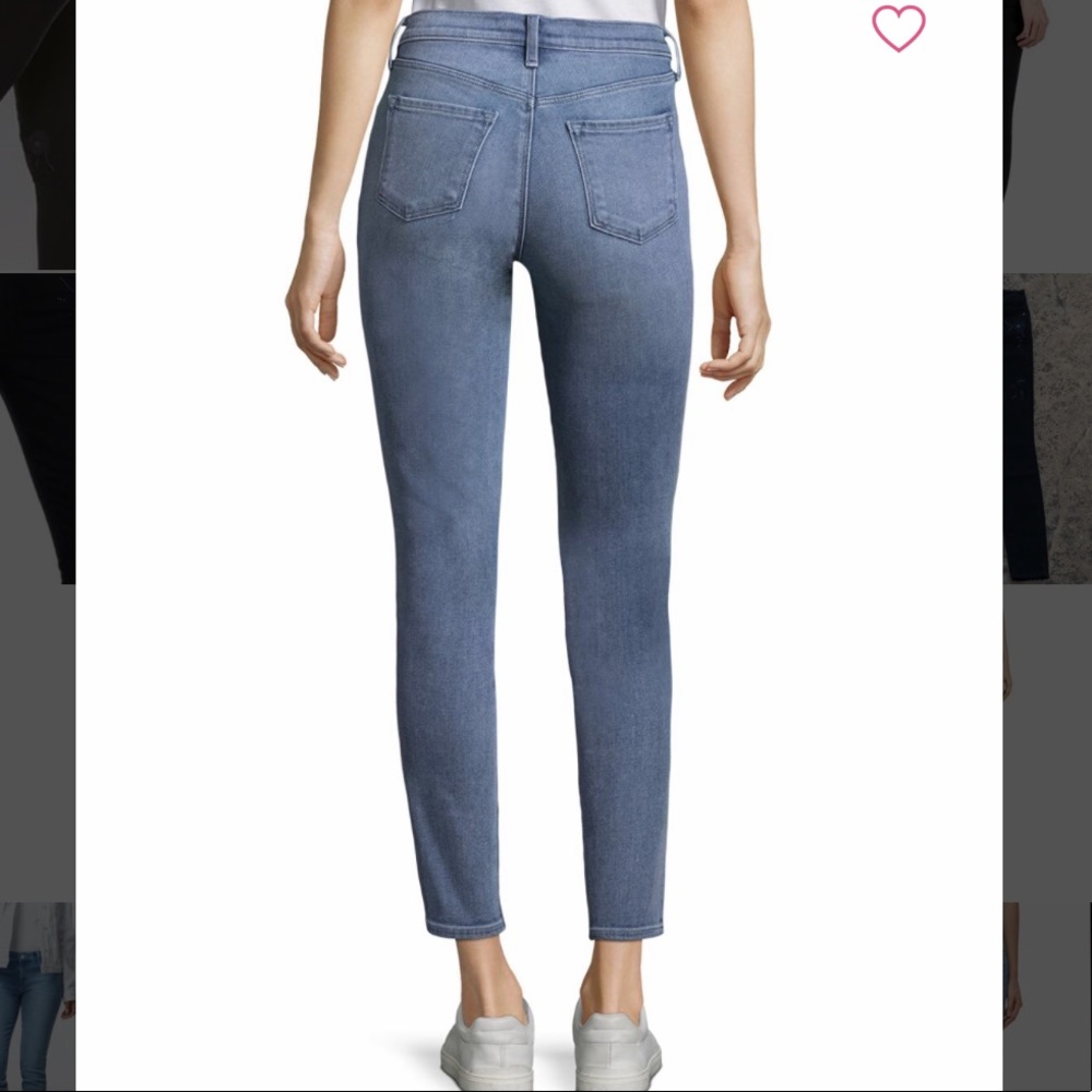 NWT J Brand skinny leg mid rise blue jeans